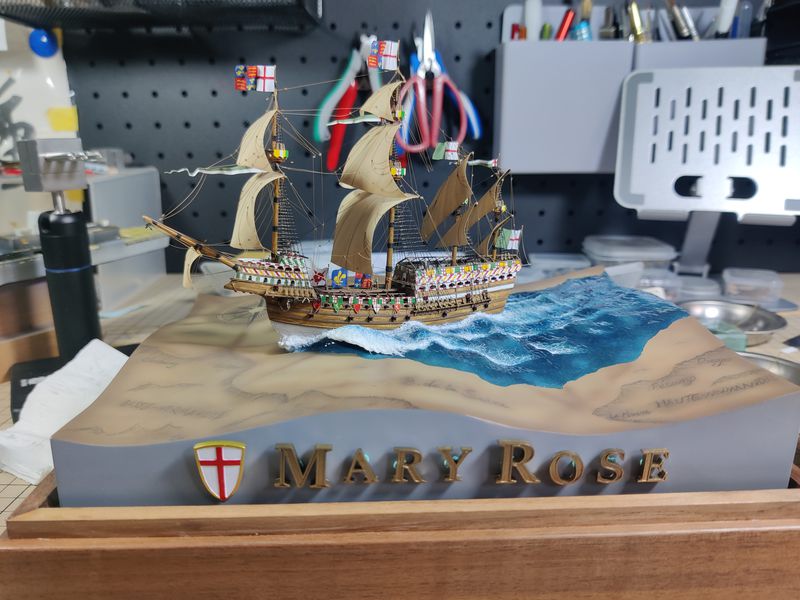 Mary Rose, Finished