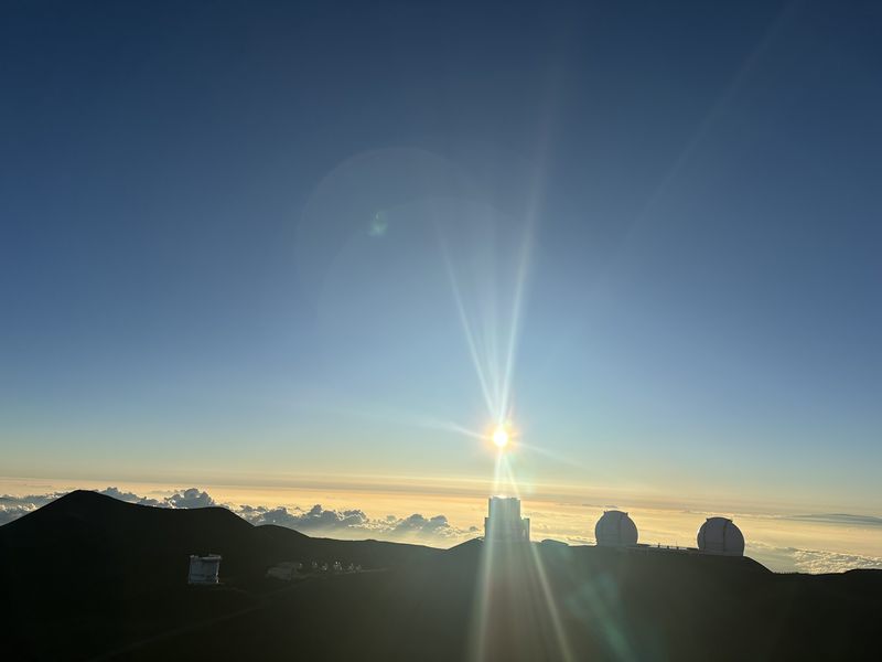 Sunset on Mauna Kea